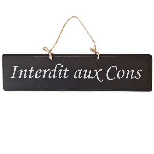 Plaque décorative bois - plaque,
