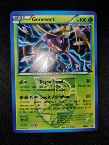 Carte pokémon genesect bw - genesect, (bw