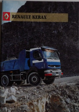 Brochure camion RENAULT KERAX de 12 / 2002