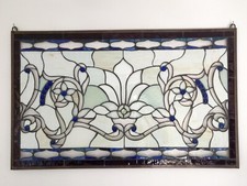 vitrail original attribué à