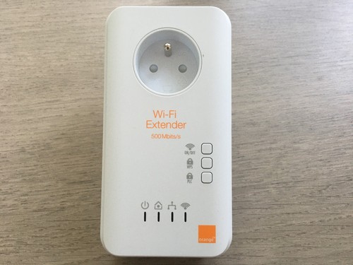 Orange extender 500 mbps - wi-fi,