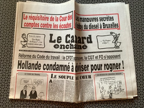 Canard enchainé - canard,