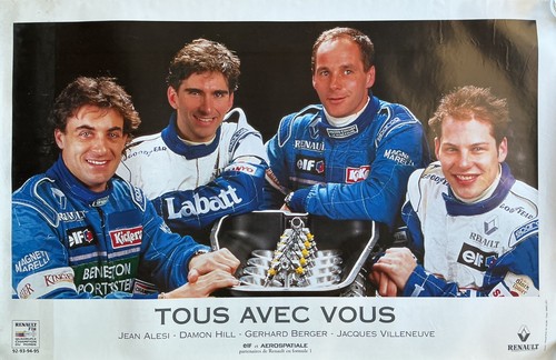 Affiche poster renault - affiche,
