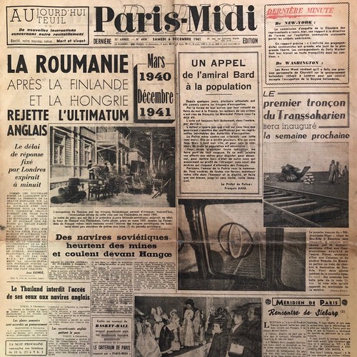 Journal paris midi ww2 - journal,