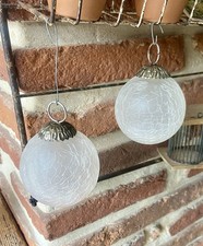 2 anciennes boules de Noël