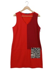 MISS CAPTAIN Robe fourreau Dames Robe T EU 42 rouge-noir-blanc style décontracté