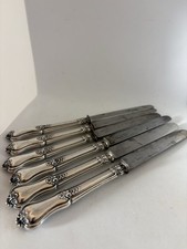 Six Couteaux anciens ,Argent
