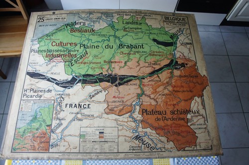 Carte scolaire vidal lablache - scolaire,