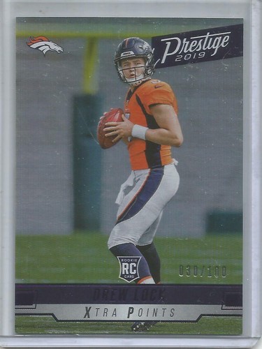 Drew lock 2019 panini prestige - lock,
