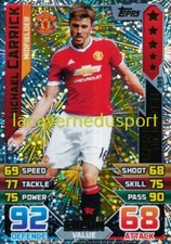 389 MICHAEL CARRICK MANCHESTER UNITED TOPPS PREMIER LEAGUE 2015 2016 MATCH ATTAX