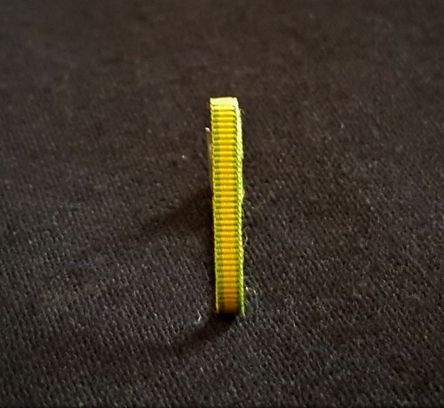 Rappel ruban boutonnière