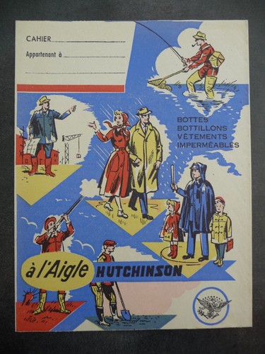 Ancien protège cahier - ancien, protège-cahier