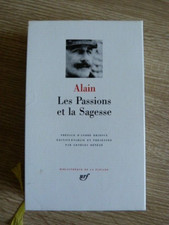 Alain. Les Passions et la