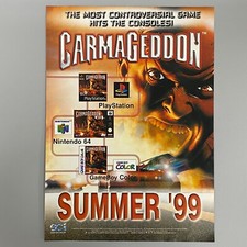 Carmageddon PLAYSTATION Game