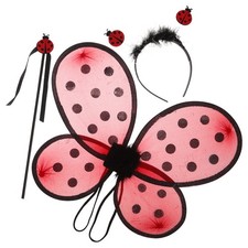 Costume D'ailes De Déguisement Fille Fée Pour Filles D'Halloween