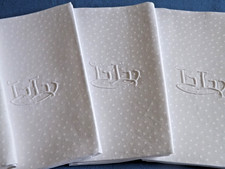 10 serviettes de table, mono L L, en fil de lin, anciennes