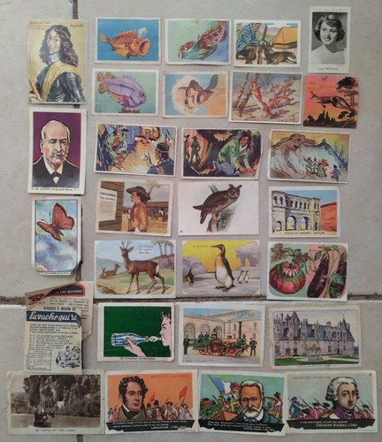 Lot images chromos rozan - lot, de