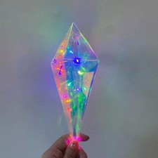 Lumières de noël en pic à glace, bricolage, Bar extérieur, décorations de