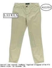 LAUREN $129 NEW Tan Cotton