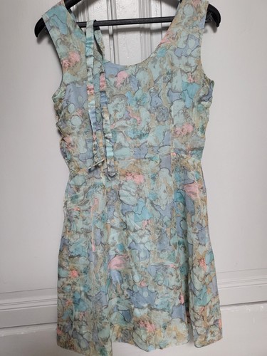 Pur vintage robe légère ton