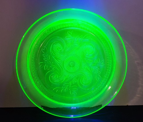 Assiette plat décoratif verre - plat,