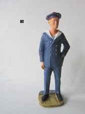 FIGURINE ATLAS 80 SOLDATS GUERRE 14-18 CANONNIER DE MARINE 1915 WWI 1914 1918