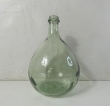bouteille dame jeanne verre 3,2L vintage verte