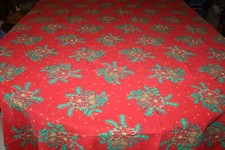 Nappe N°147 rouge verte