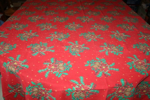 Nappe 147 rouge verte - nappe,