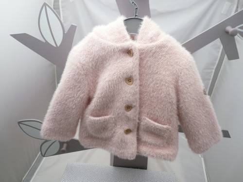 Baby club veste tricot rose - club,