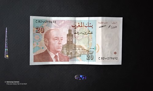 Billet banque 20 - billet,