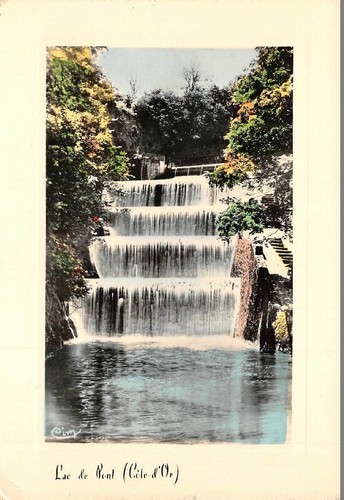 Lac pont pêche - -,