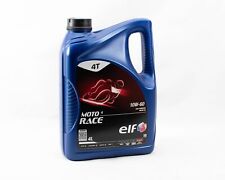 Huile Moteur ELF MOTO 4 RACE 10w60 4 Litres moto quad scooter