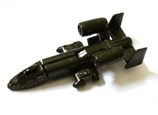 VEHICULE TYPE TRANSFORMERS STYEL GOBOTS (12 CM) AVION JOUET ENFANT VINTAGE RARE