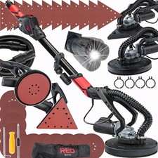 Ponceuse girafe 1500W 230 V Ponceuse à plâtre télescopique 225 cm RED TECHNIC