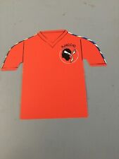 Ancien Autocollant Mini Maillot Corse Ajaccio Foot Club Annee 80 Collection Fan 