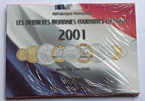 Coffret monnaie paris - de, 2001