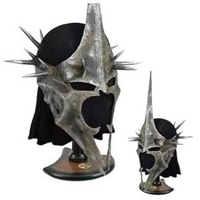 Casque Roi Sorcier Nazgul Seigneur des Anneaux Fantaisie Cosplay Armure Cadea...