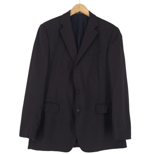 Blazer rayé laine vierge - rayé,