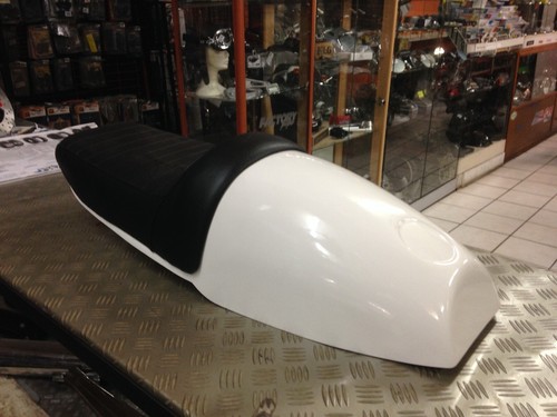 Selle coque arrière café - coque,