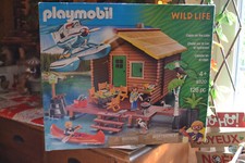 playmobil 9320 chalet sur le lac grosse boite oc super jouet pour noel,,,,,