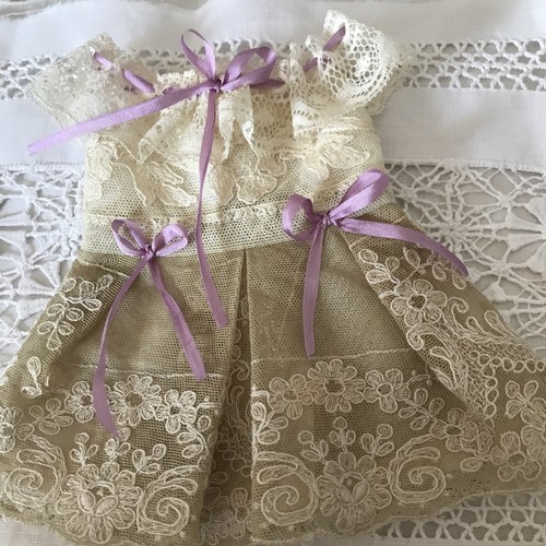 Robe poupée ancienne - robe, de