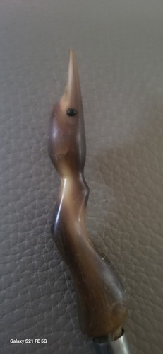Couteau ancien manche corne - couteau,
