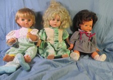 3 poupées  vintage à