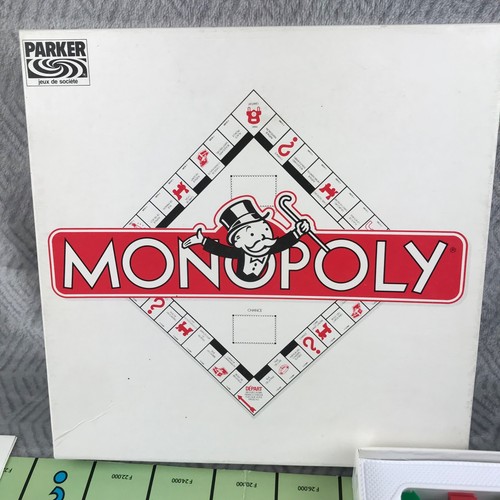 Jeu monopoly parker vintage - monopoly,