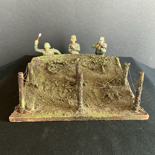 Elastolin german toy soldiers - elastolin,
