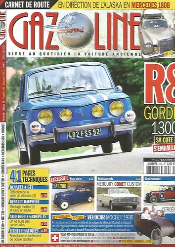 Gazoline 195 gordini - gazoline, n°195