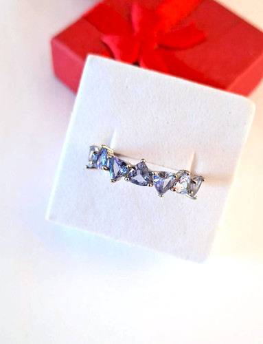 Bague tanzanite argent - , /