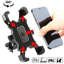 Support De Téléphone Rotatif à 360° Pour Vélo Moto Scooter Trottinette VTT
