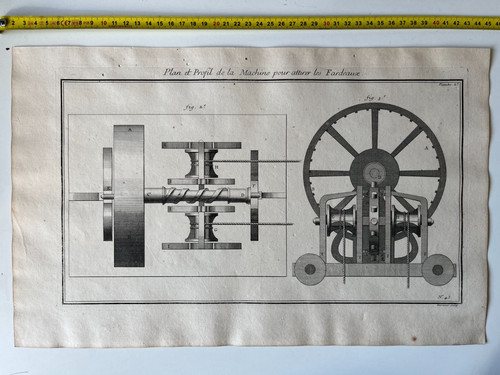 Machine fardeaux profil - machine,